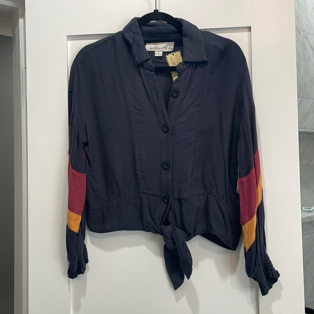 Nwt - Vintage Havana Tie Top